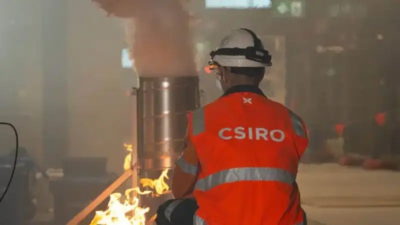 CSIRO Melbourne Metro Tunnel Fire Tests