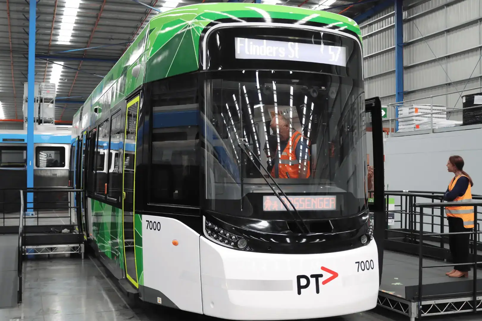 G-class tram mockup