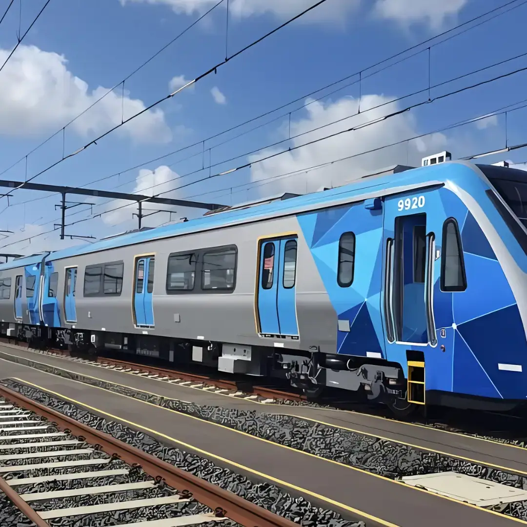 High capacity metro train