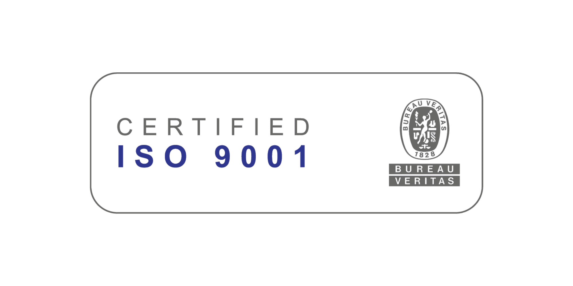 ISO 9001 certified supplier