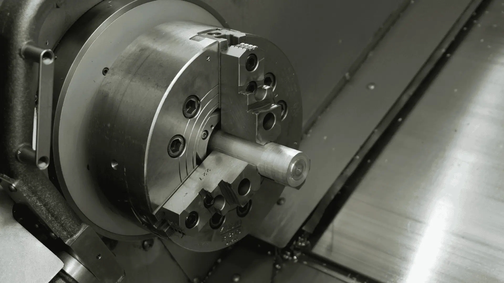 precision-machining-1 3 Precision lathe with raw material