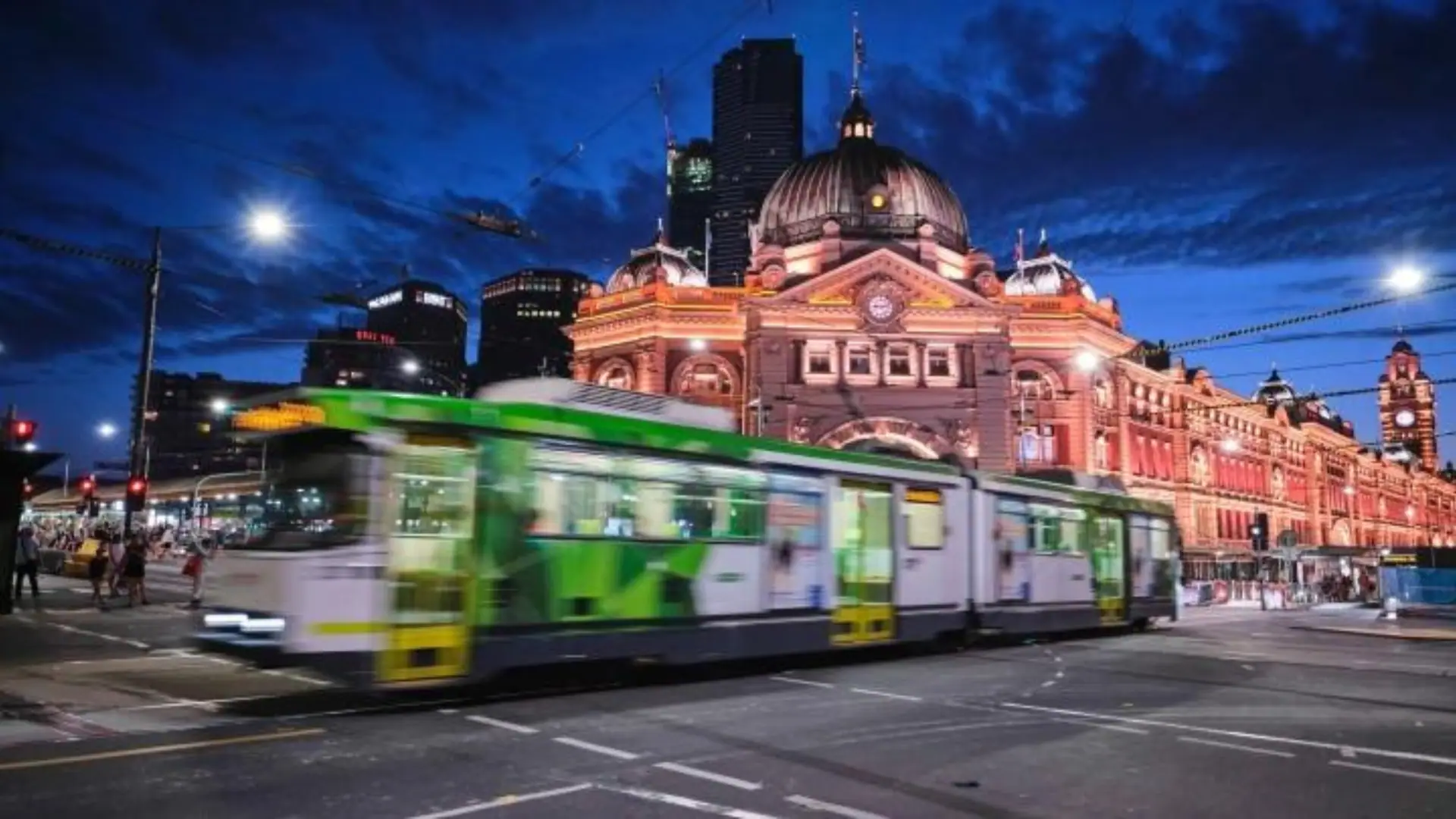 tram-parts-3 36 Tram in Melbourne city central station.